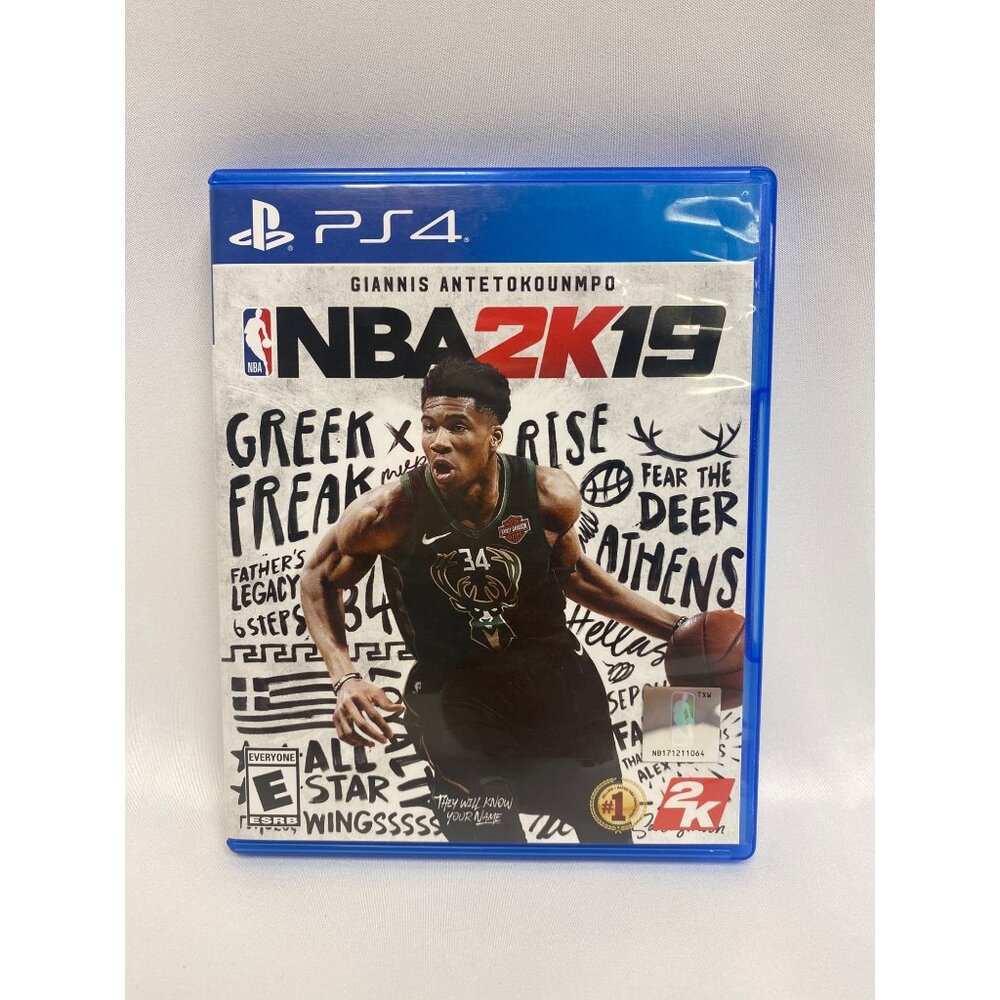 NBA 2k19 Giannis Antetokounmpo PS4 PlayStation 4